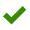 grünes Häkchensymbol